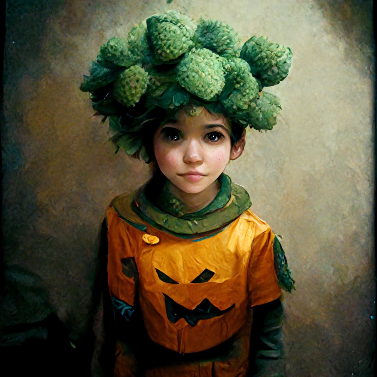 Broccoli Costume for Halloween cover